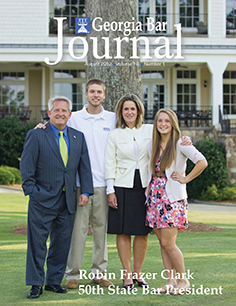 August 2012 Georgia Bar Journal Cover