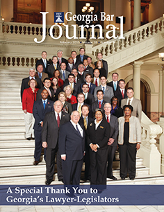 February 2015 Georgia Bar Journal Cover