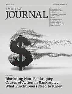 Cover of the Winter 2026 edition of the Georgia Bar Journal.